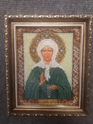 Икона полная вышивка бисером